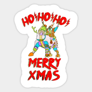 Go Crazy Xmas Sticker